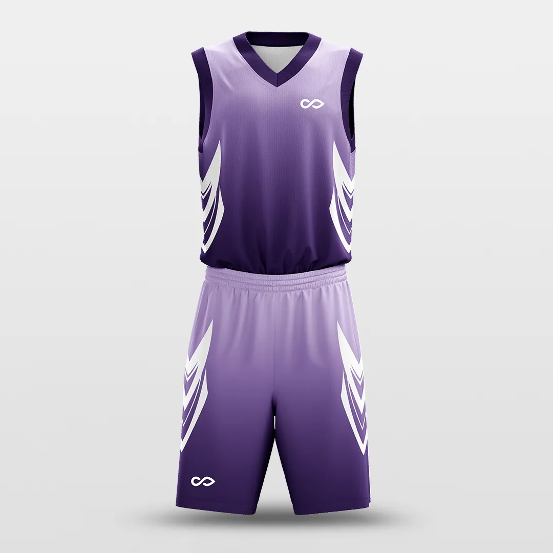 Bauhinia - Customized Kid's Sublimated Basketball Jersey Set