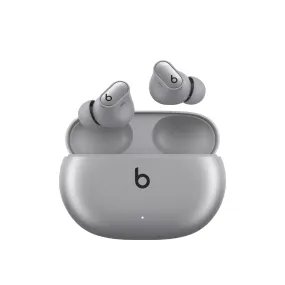 Beats Studio Buds   | True Wireless Noise Cancelling Earbuds, Enhanced Apple & Android Compatibility, Built-in Microphone, Sweat Resistant Bluetooth Headphones, Spatial Audio - Cosmic Silver