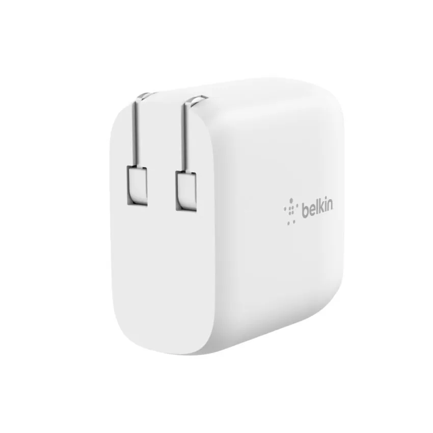 Belkin Wall Charger Dual USB-C 20W White