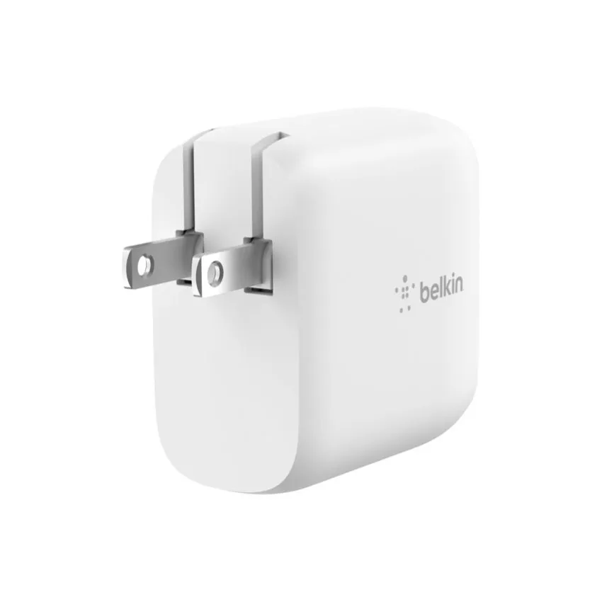 Belkin Wall Charger Dual USB-C 20W White