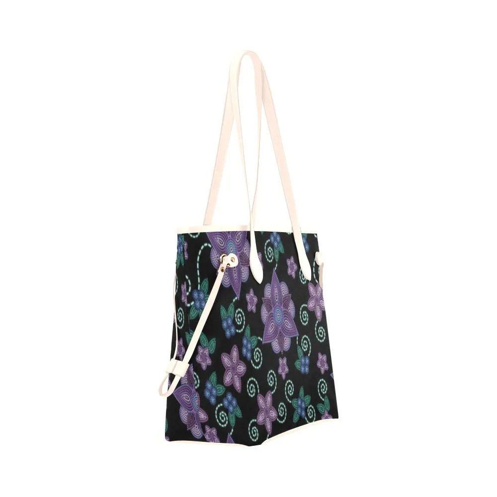 Berry Picking Clover Canvas Tote Bag