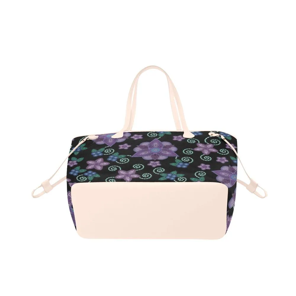 Berry Picking Clover Canvas Tote Bag