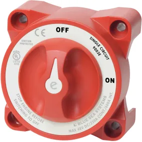 Blue Sea 9003E ON-OFF Battery Switch -Red