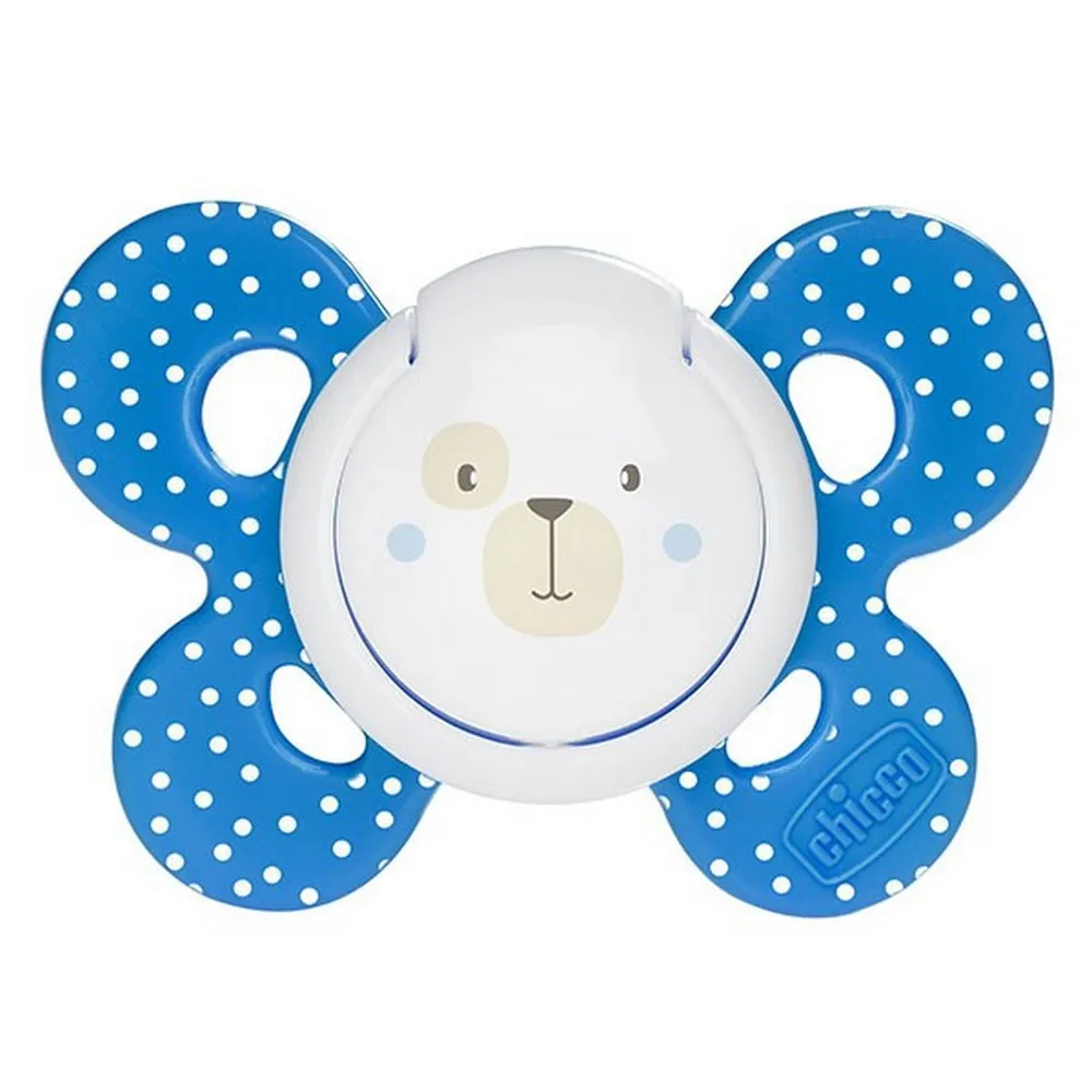 Blue Silicone Soother Comfort (Print May Vary)