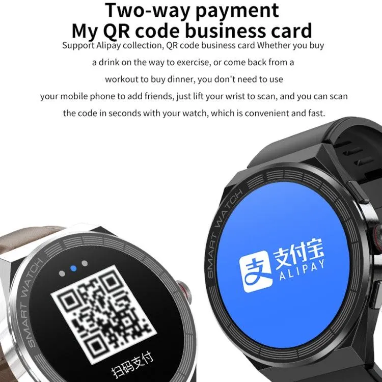 BM01 1.45-Inch Waterproof Smart Watch with Bluetooth Calling & NFC Payment