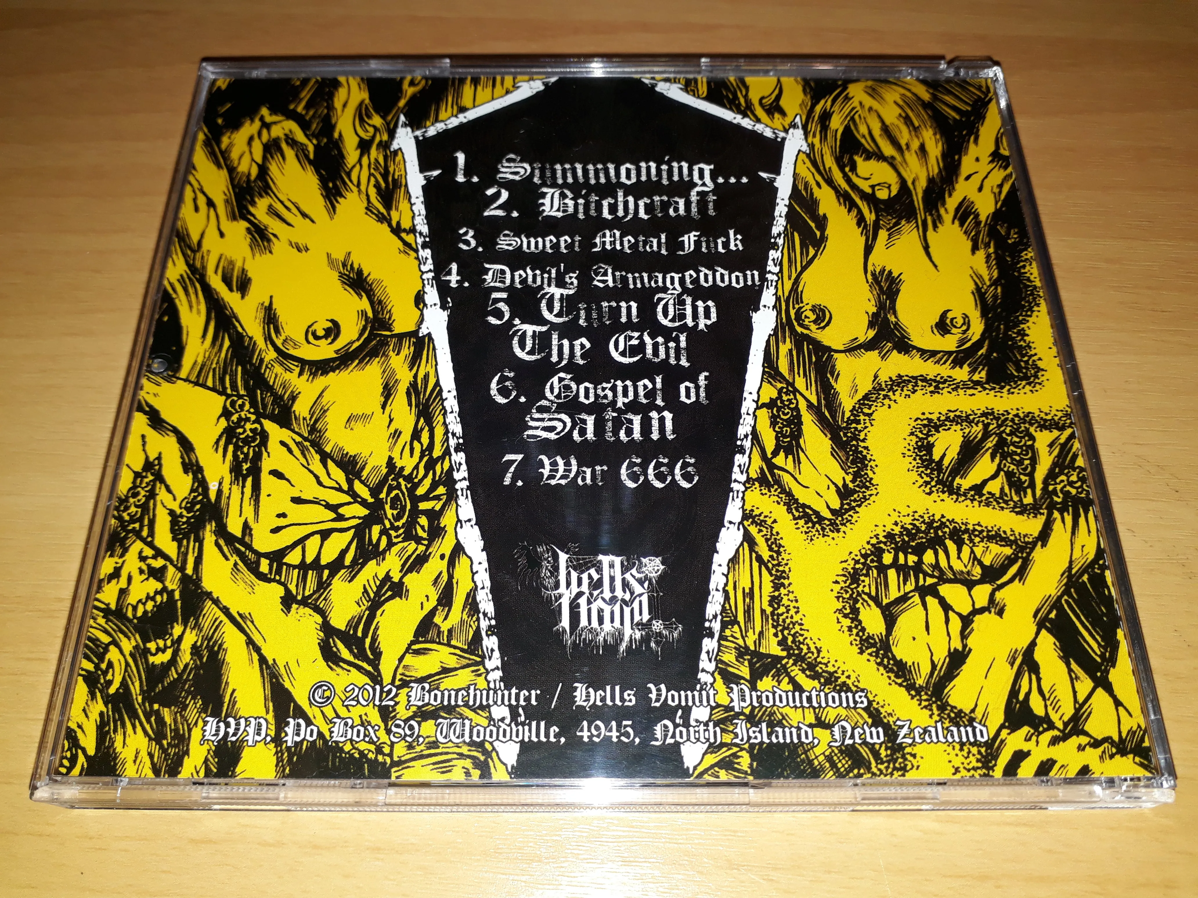 BONEHUNTER - Turn up the Evil CD