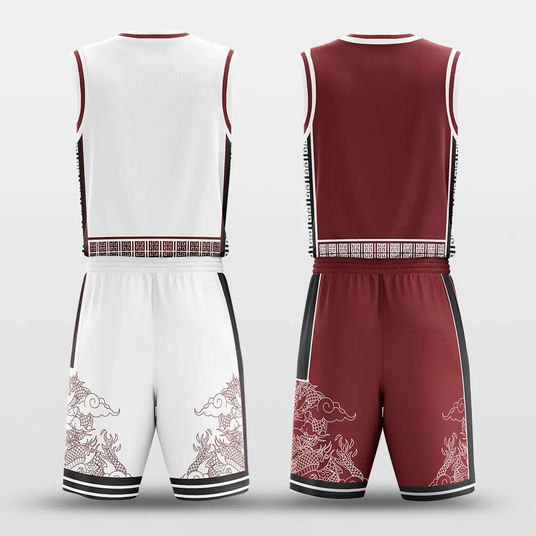 Broom - Custom Reversible Basketball Jersey Set Sublimated BK260603S