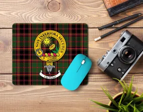 Buchan Clan Crest Mouse Pad