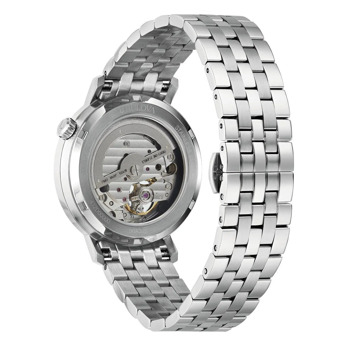 Bulova Gents Classic Automatic Metal Watch