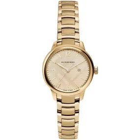 Burberry BU10109 Ladies Gold The Classic 32mm Watch