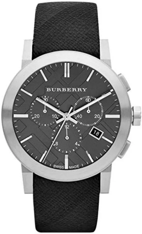 Burberry Men's Watch Chronograph The City Beat Check BU9359