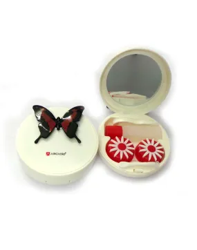 BUTTERFLY EFFECT - Designer Contact Lens Cases - A8063A-RD