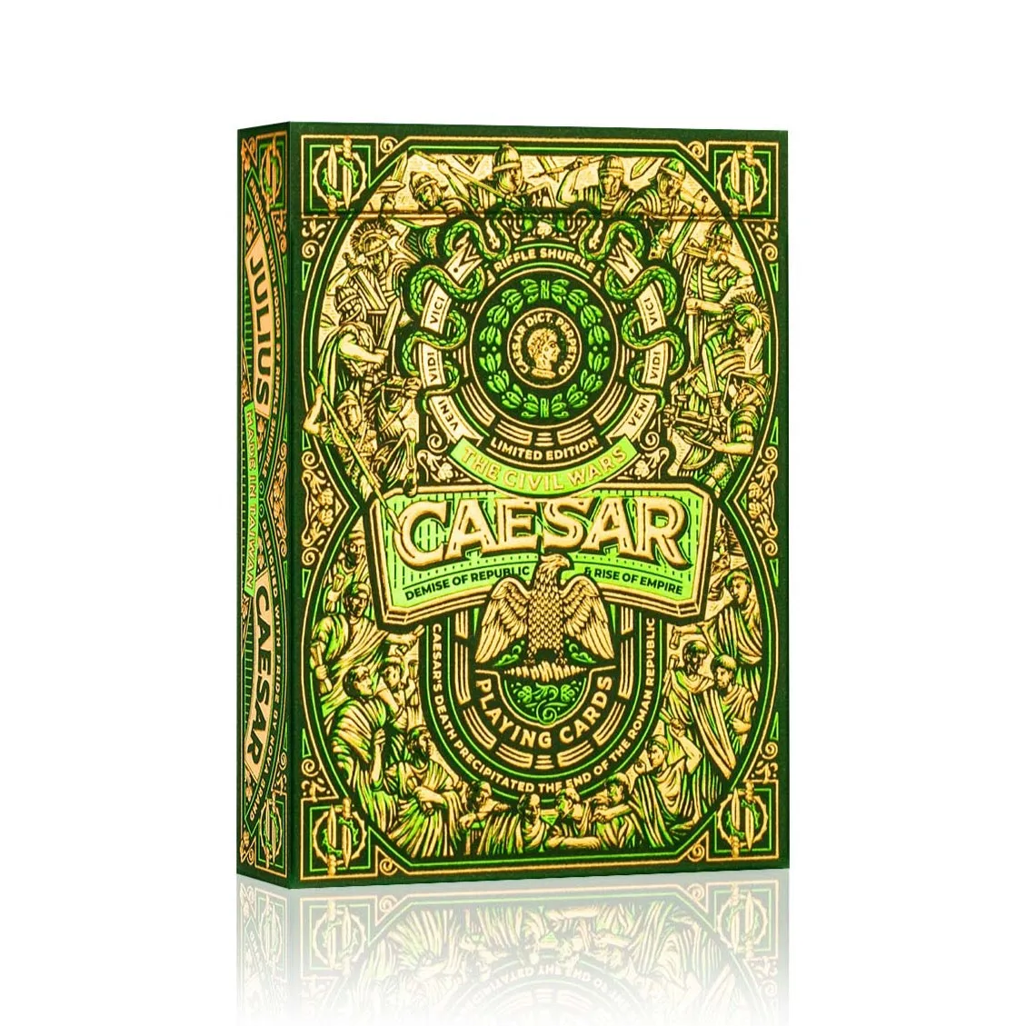 Caesar Playing Cards - Green Edition