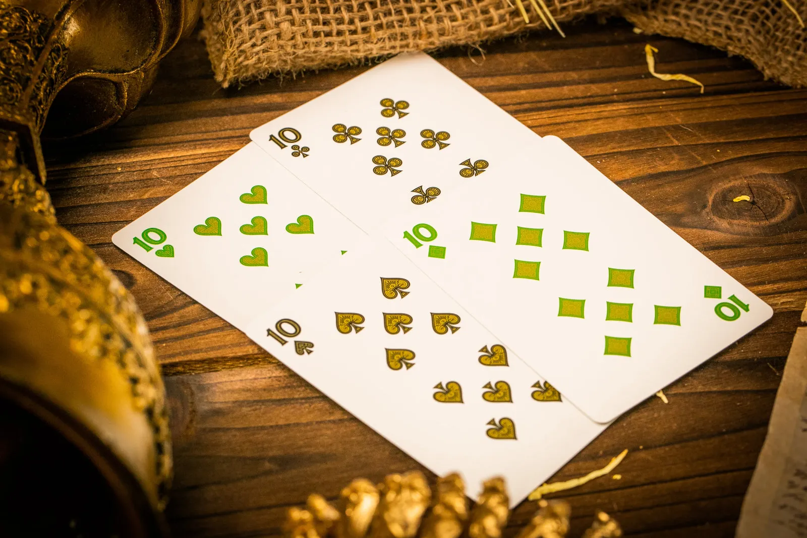 Caesar Playing Cards - Green Edition