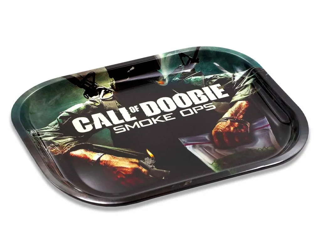 Call Of Doobie Metal Tray