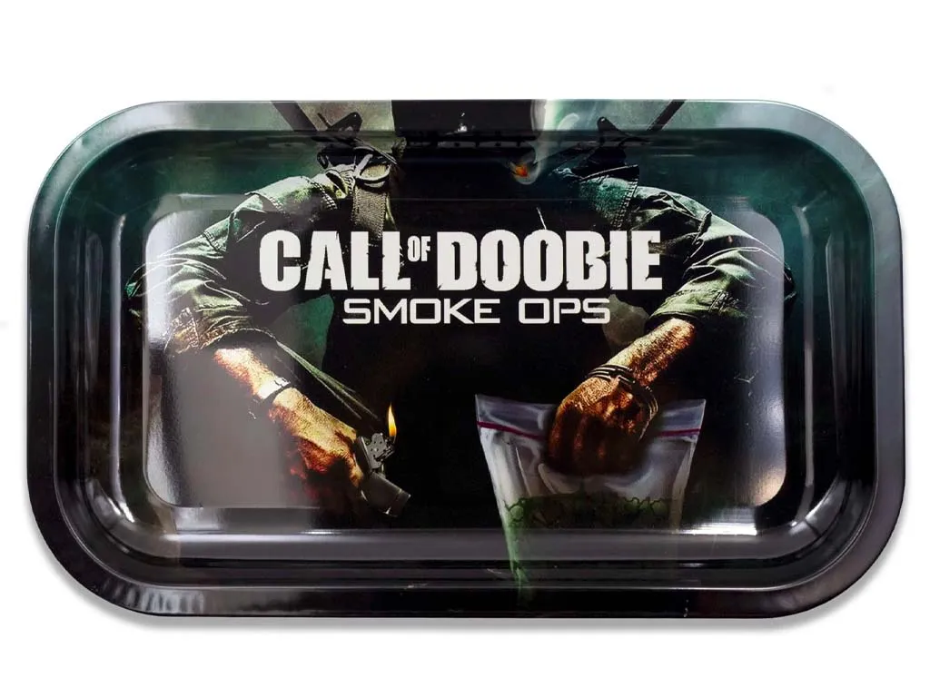 Call Of Doobie Metal Tray