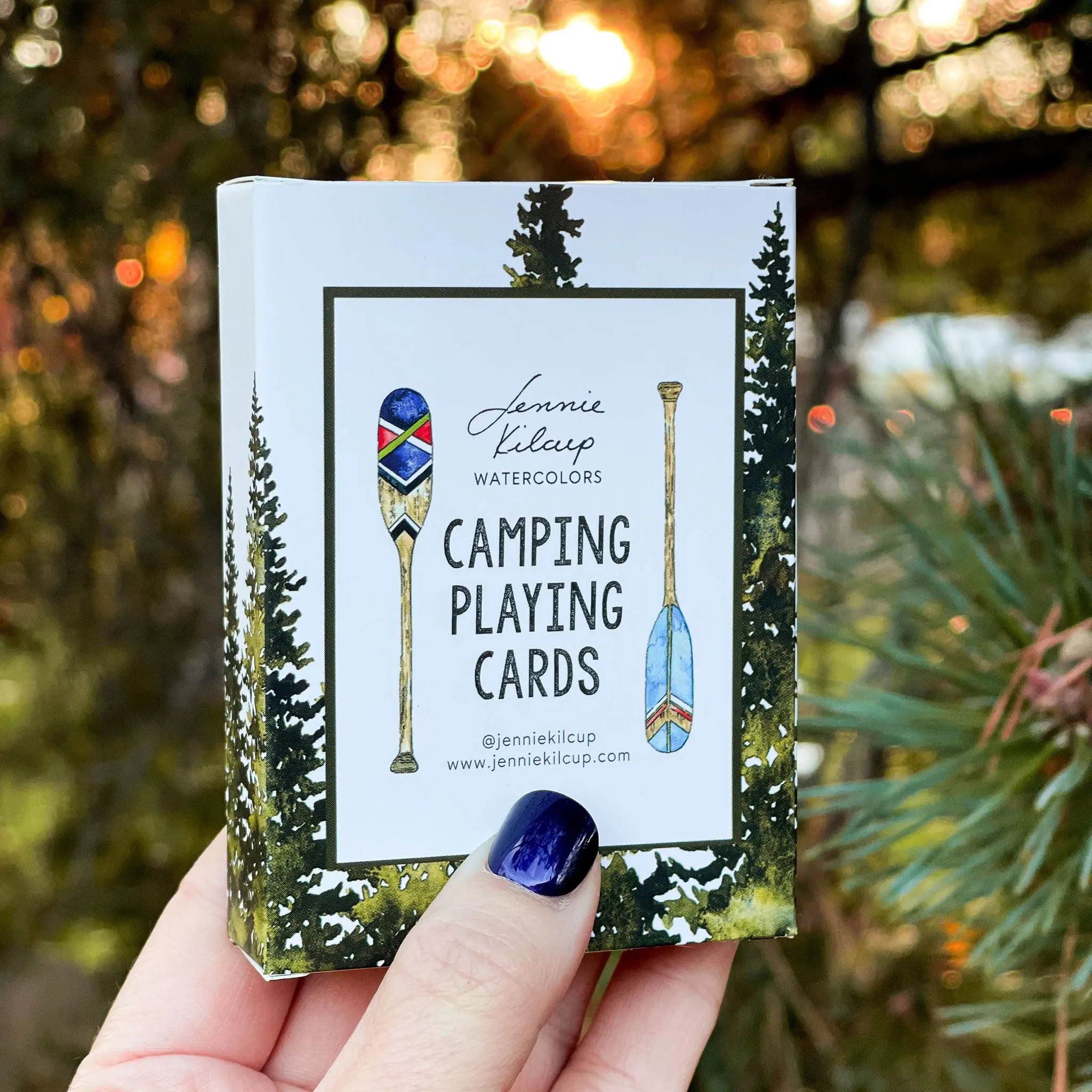 Camping Playing Cards