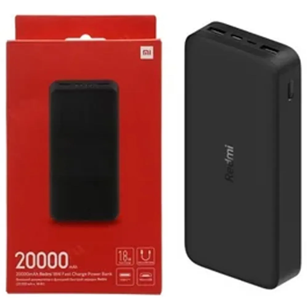 Cargador Xiaomi Redmi Power Bank 20.000mAh 18W