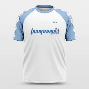 Carolina Blue - Customized Baggy Shoulder Short Sleeve Jersey