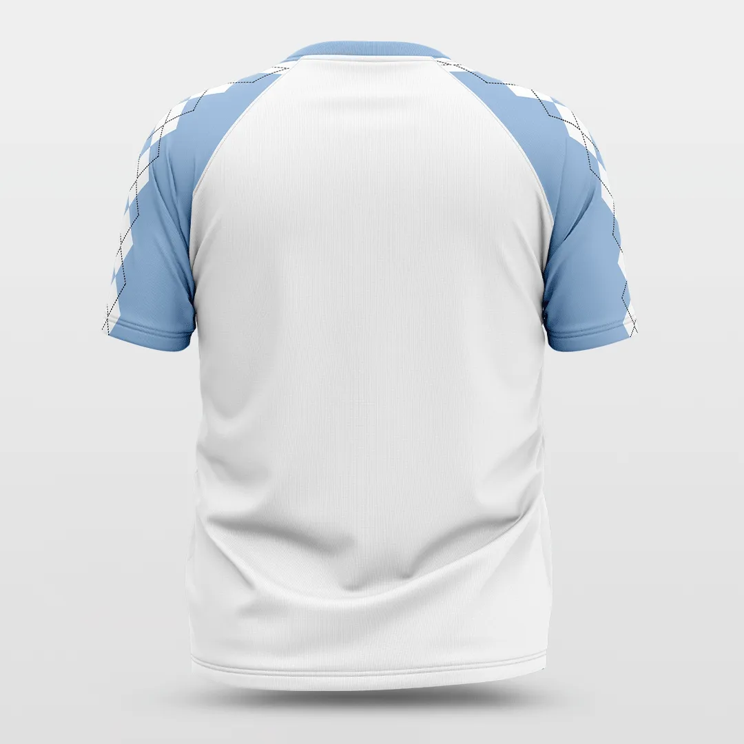 Carolina Blue - Customized Baggy Shoulder Short Sleeve Jersey