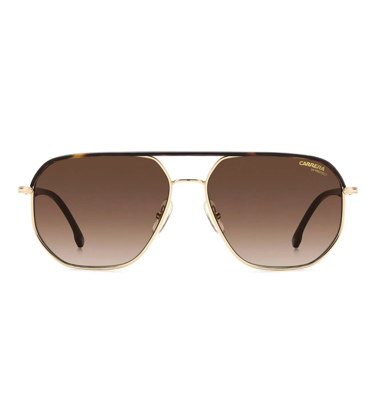 Carrera Unisex Brown Aviator Sunglass