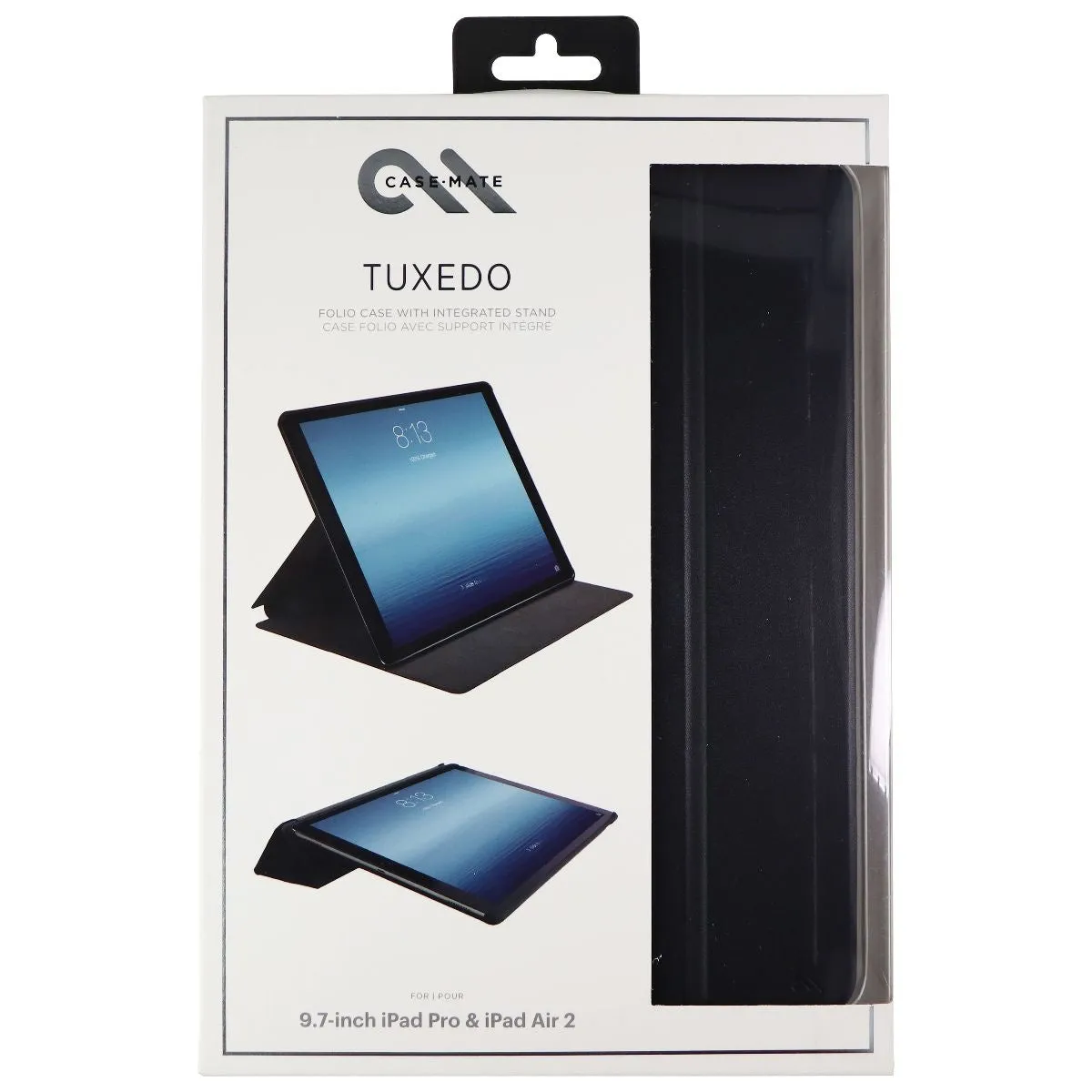 Case-Mate Tuxedo Series Case for Apple iPad Pro (9.7) & iPad Air 2 - Black