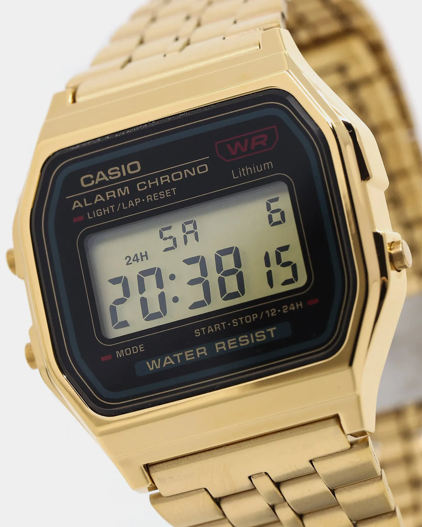 Casio A159WGEA-1DF Watch Gold/ Black