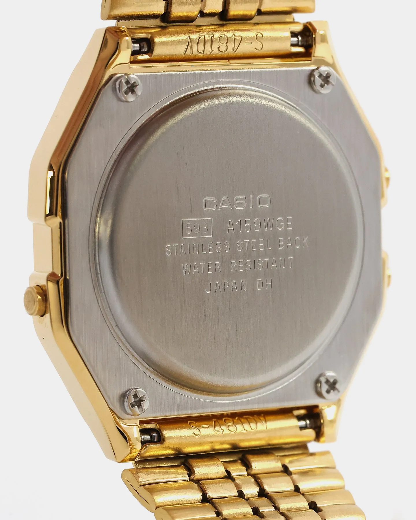 Casio A159WGEA-1DF Watch Gold/ Black