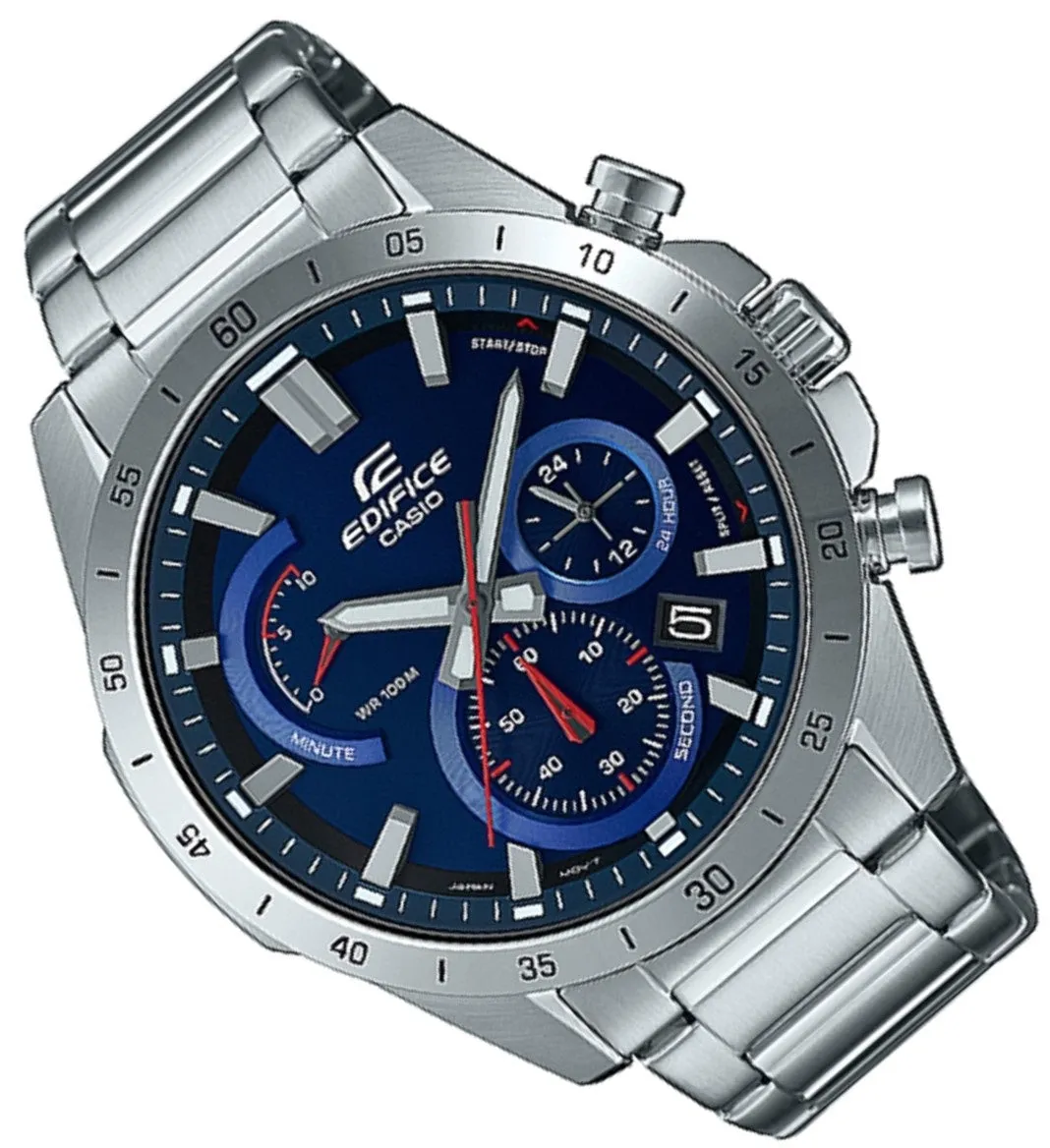 Casio Edifice EFR-573D-2A Chronograph Stainless Steel Strap Watch For Men