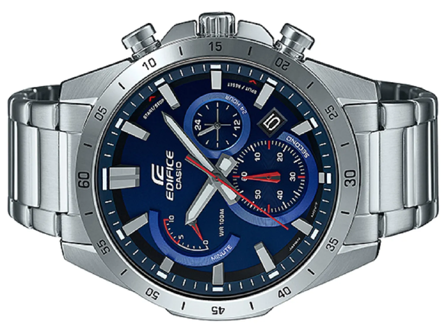 Casio Edifice EFR-573D-2A Chronograph Stainless Steel Strap Watch For Men