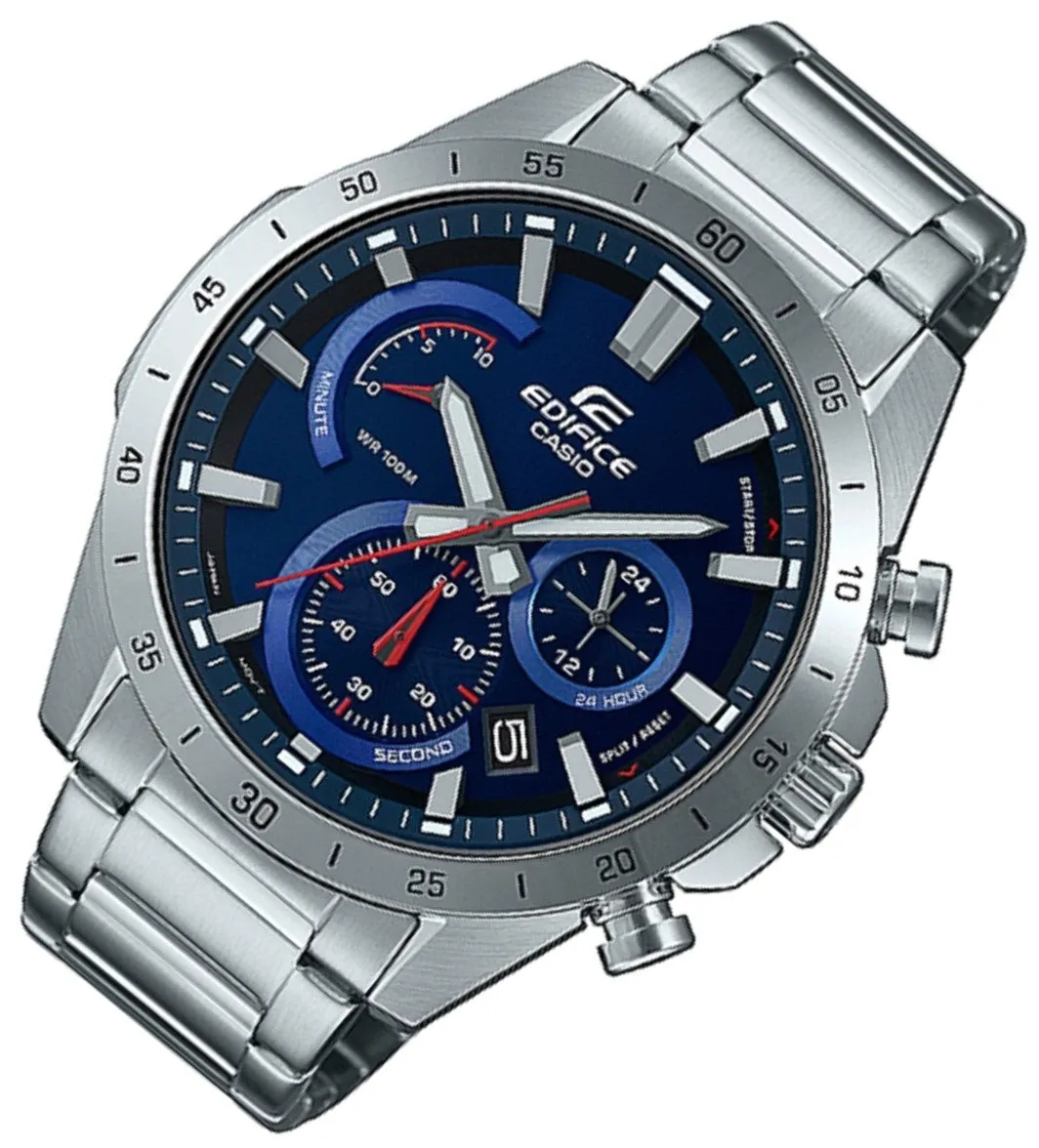 Casio Edifice EFR-573D-2A Chronograph Stainless Steel Strap Watch For Men