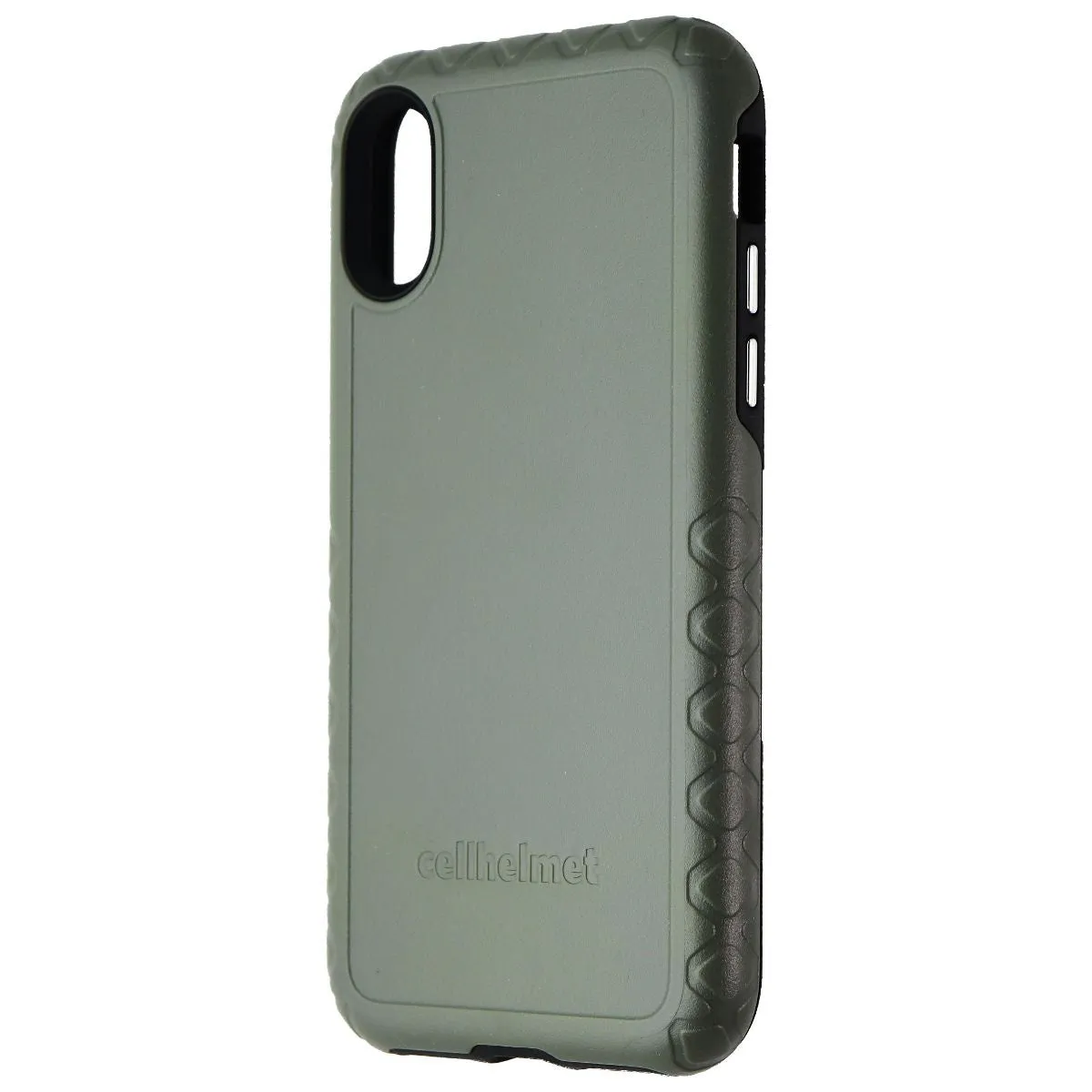 CellHelmet Fortitude Pro Series Hard Case for iPhone Xs and X - Olive Dark Drab