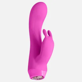 Charms Compact Rabbit Vibrator - Ivy Magenta