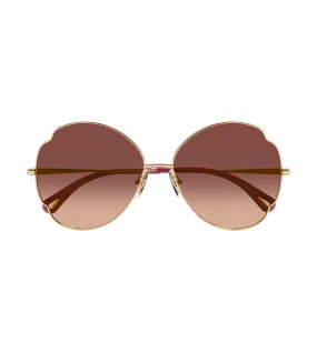 Chloe Women's Red Butterfly Sunglass