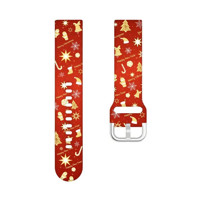 Christmas Watch Straps compatible with the Quicksilver 20mm Range