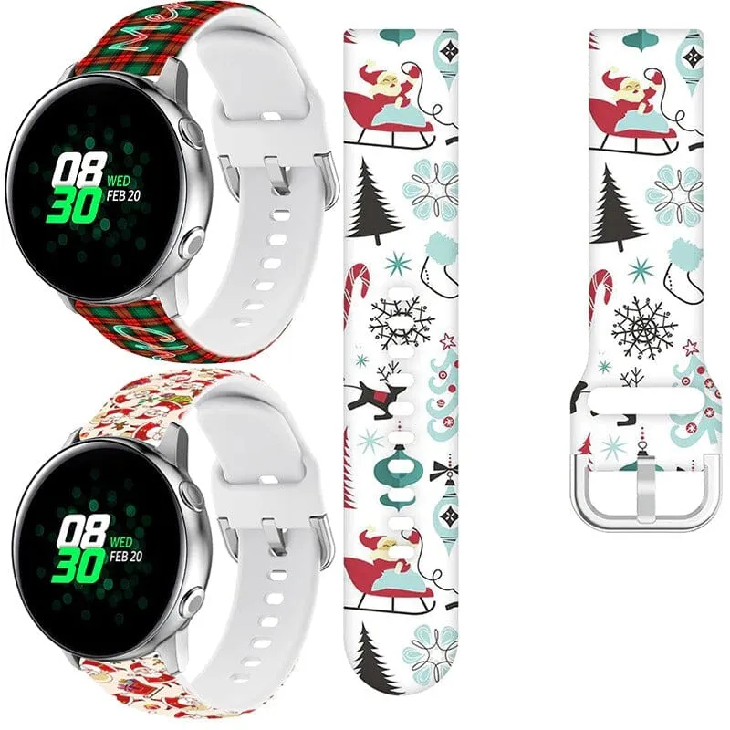 Christmas Watch Straps compatible with the Quicksilver 20mm Range