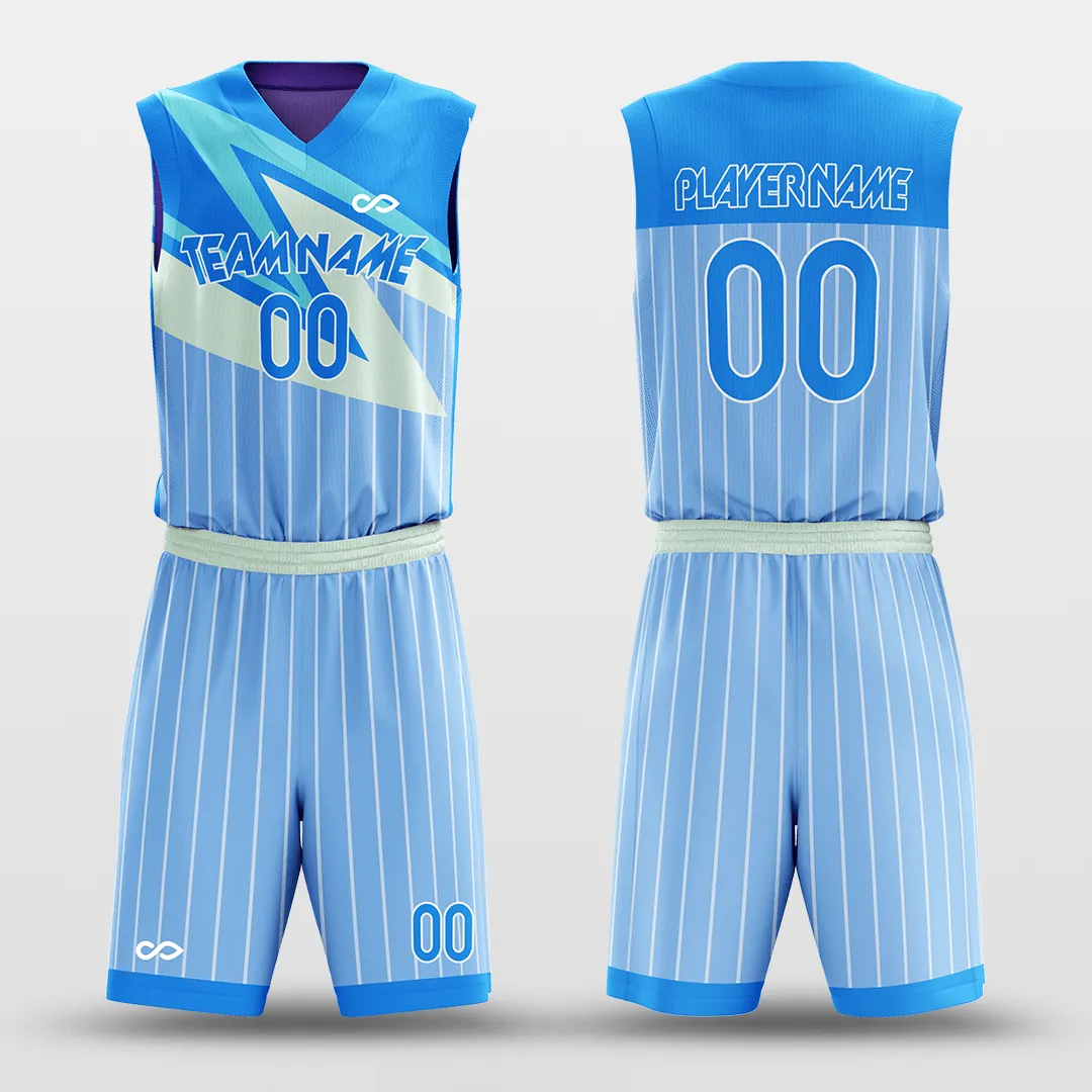 Classic 73 - Customized Reversible Sublimated Basketball Set