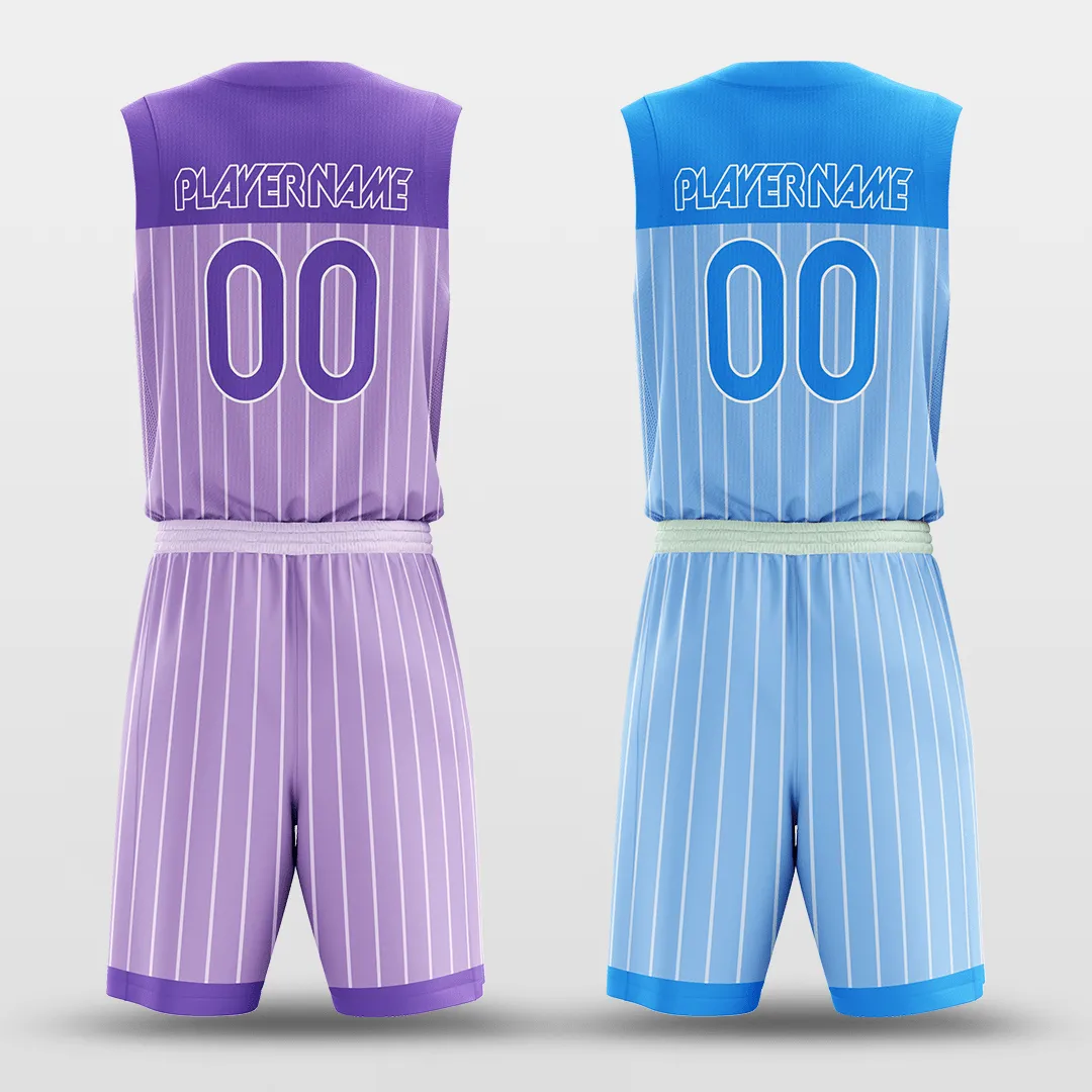 Classic 73 - Customized Reversible Sublimated Basketball Set