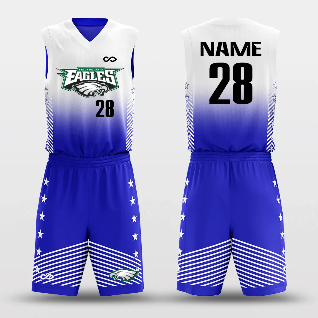 Classic 81 - Customized Reversible Sublimated Basketball Set