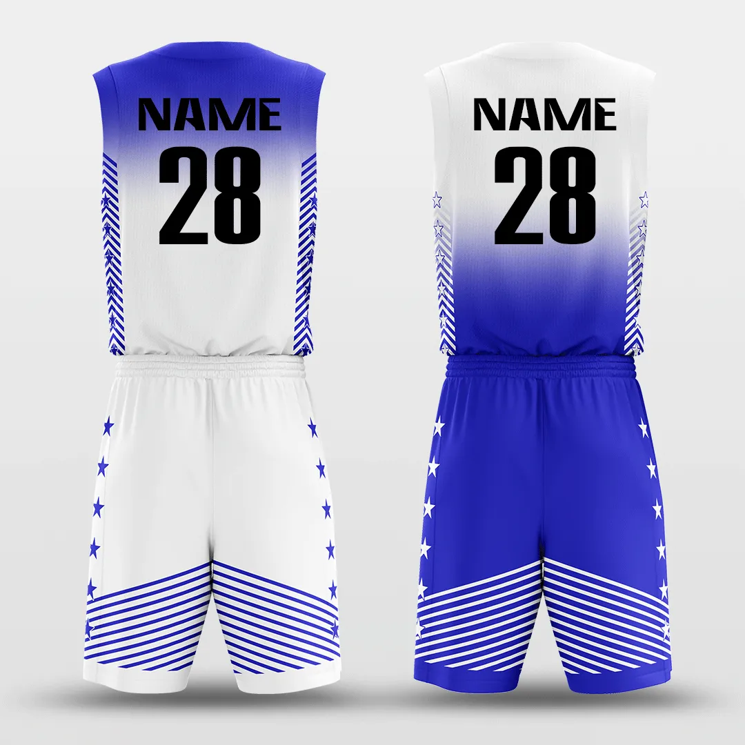 Classic 81 - Customized Reversible Sublimated Basketball Set