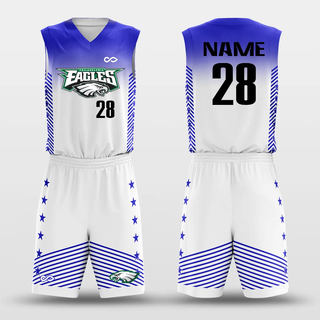 Classic 81 - Customized Reversible Sublimated Basketball Set