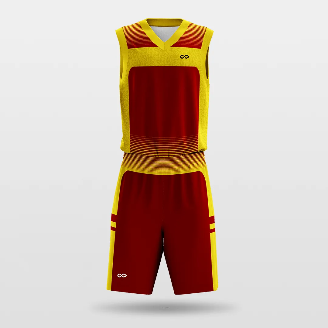 CLASSIC10 - Customized Sublimated Basketball Set