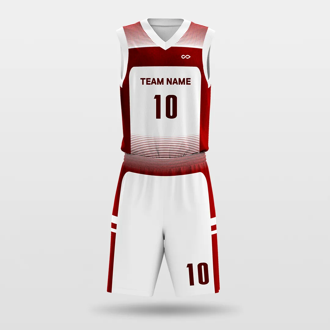 CLASSIC10 - Customized Sublimated Basketball Set