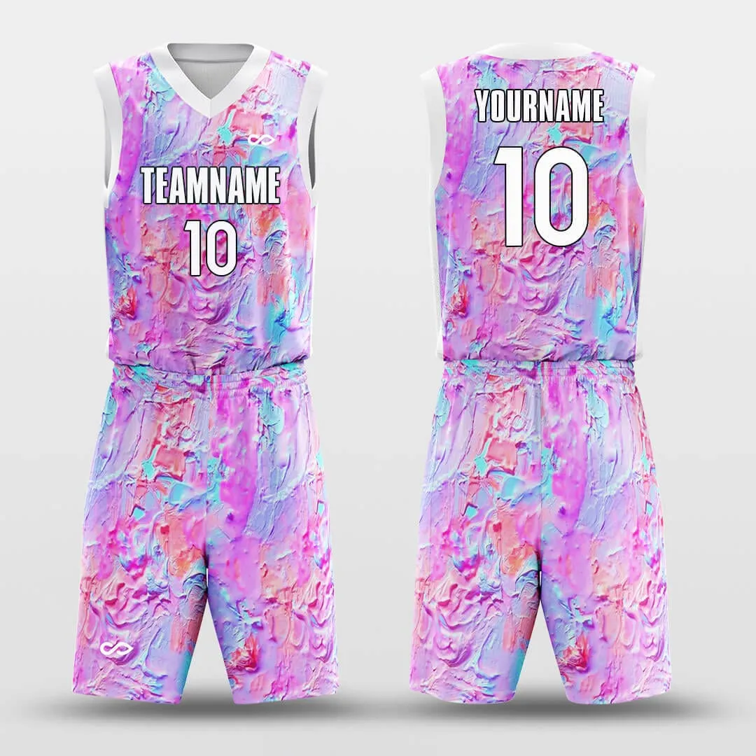 Colorful - Customized Basketball Jersey Set Sublimated BK160113S