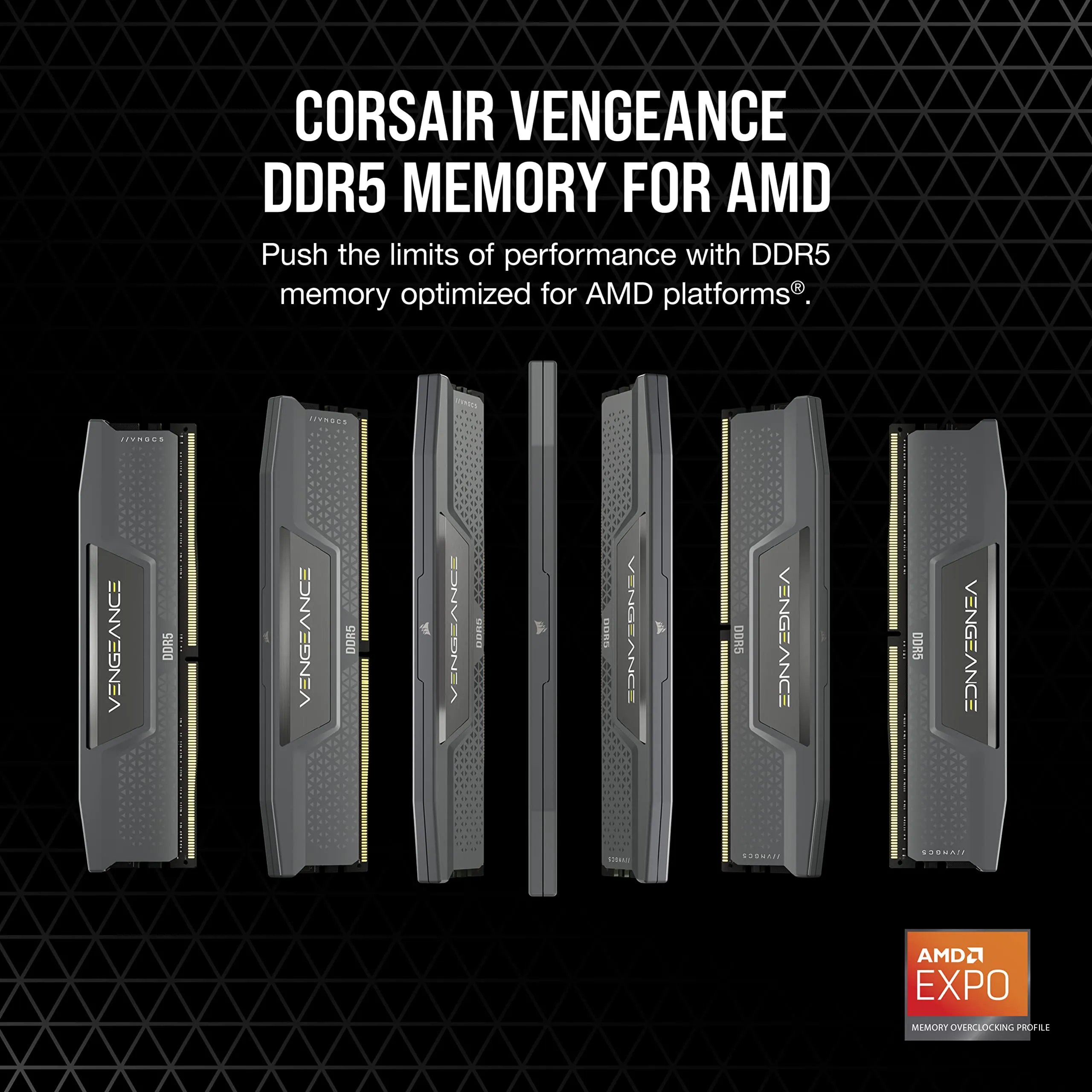 Corsair Vengeance DDR5 RAM 64GB 6000MHz CL40 for AMD EXPO