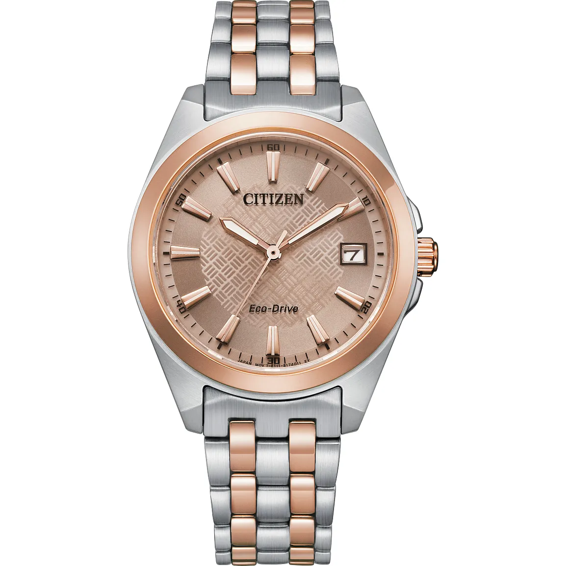 Corso Two-Tone Brown Dial Ladies