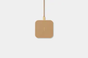 Courant Catch 1 Wireless Leather Charger in Cortado