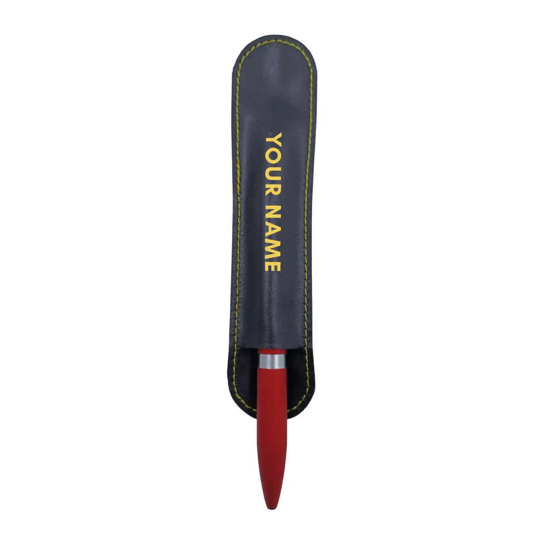 Custom Pen Engraved Birthday Gift for Boss Office Colleagues (Red) - Add Name