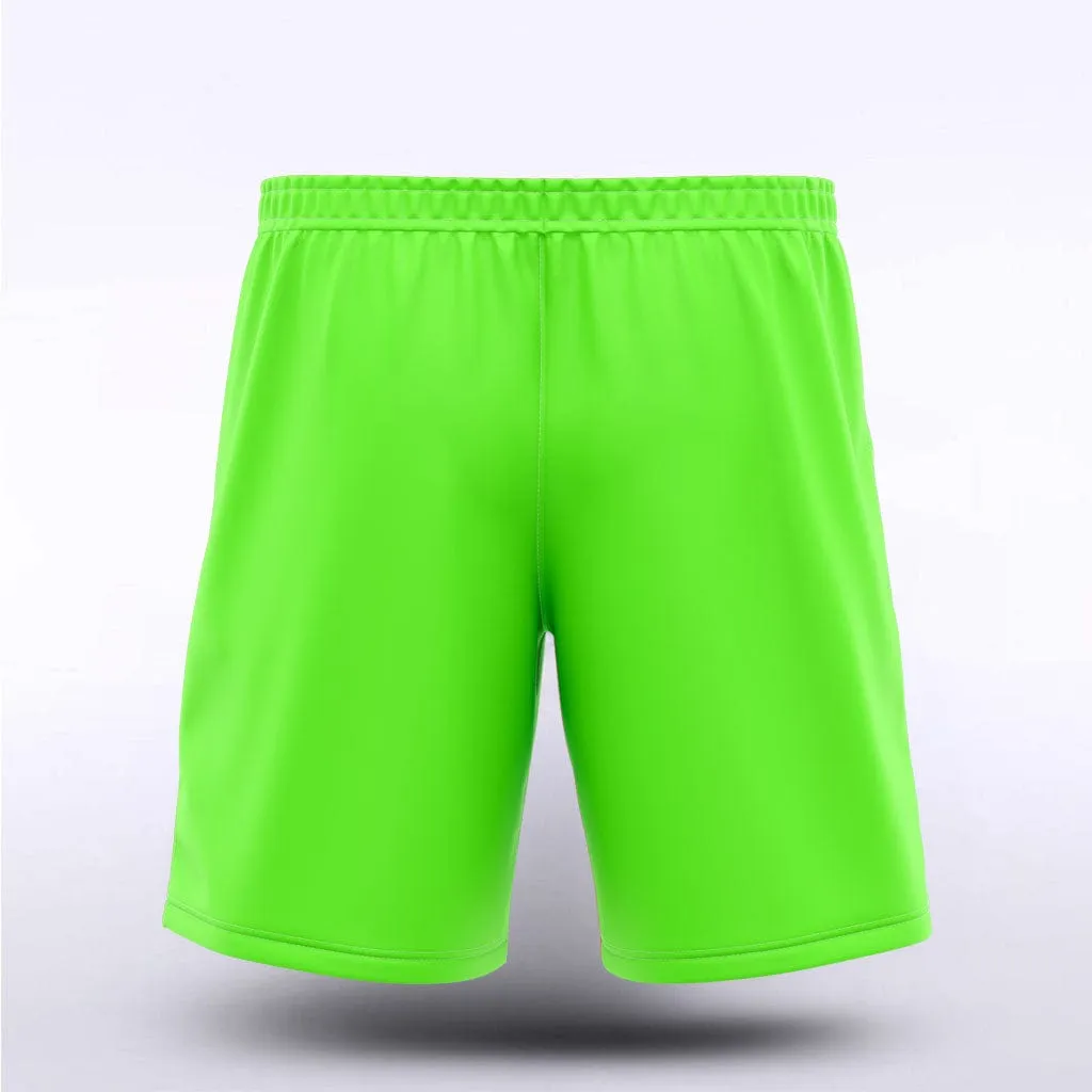 Customized Men's Fluorescent Sublimated Shorts