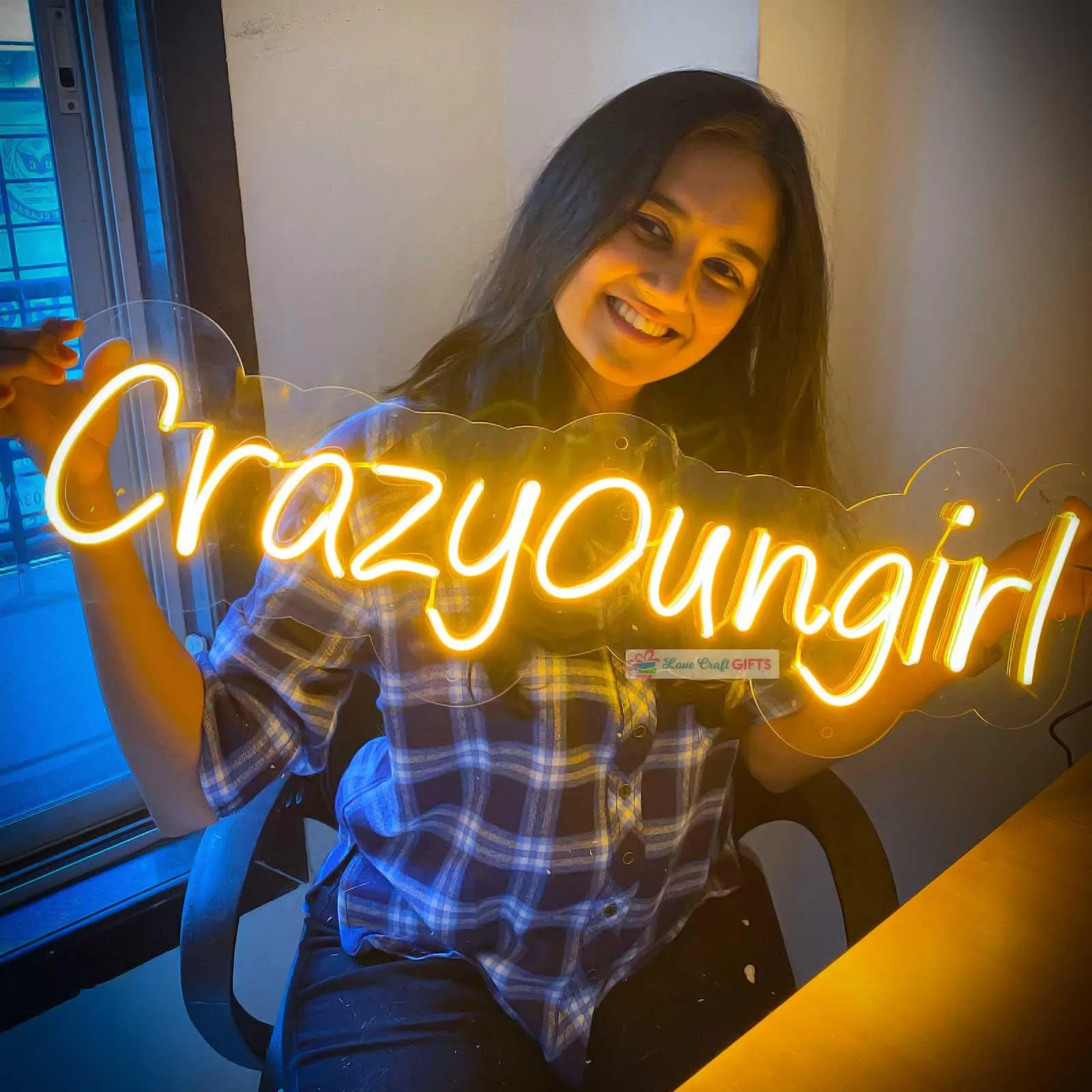 Customized Neon Name Light Frames